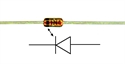 Picture of Small signal diode,1N4148 0.2A 100V