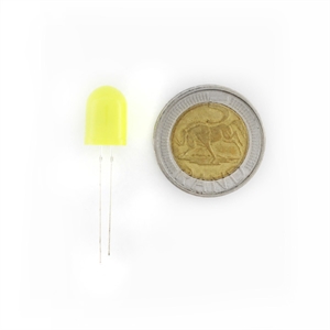 Picture of Diffused LED - Yellow 10mm