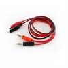 Picture of Alligator Test Leads - Clip To Banana Plug Probe Cable 1M