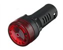 Picture of BUZZER FLASH RED 12V AC/DC