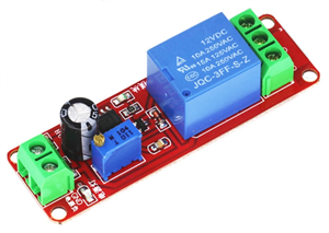 Picture of DELAY ON / TIMER 555 RELAY MODULE 12VDC 0-10SEC