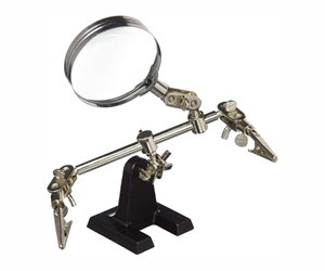 Picture of HELPING HANDS WITH MAGNIFIER 60mm X5