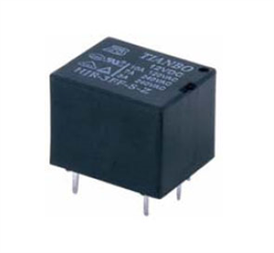 Picture of RELAY SPDT 10A 9VDC RECT 5PIN