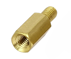 Picture of SPACER UNPLATED BRASS M/F M3x10mm