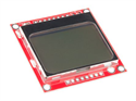 Picture of NOKIA 5110 LCD DISPLAY MODULE RED PCB