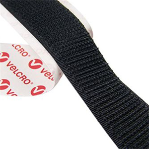 Picture of VELCRO TAPE LOOP SIDE BLACK 20mmx5M