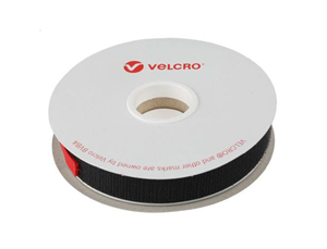 Picture of VELCRO TAPE HOOK SIDE BLACK 20mmx5M