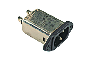 Picture of PANEL MOUNT FILTER EMI MAINS LUGS 6A