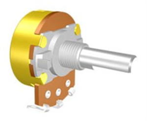 Picture of POTENTIOMETER S/T LIN P/M 24MM 500E