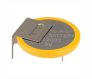 Picture of LITHIUM BATTERY WITH PCB TAGS 3V 210mA PCB=15mm