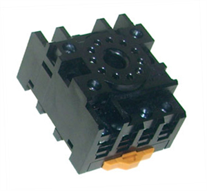 Picture of RELAY SOCKET ROUND DIN RAIL 11PIN