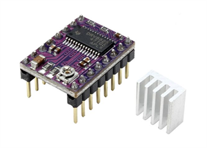 Picture of STEPPER MOTOR DRIVER BASED ON DRV8825 W/HEATSINK