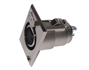 Picture of PANEL MOUNT SOCKET XLR 5-WAY
