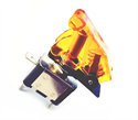 Picture of TOGGLE SWITCH ILLUMINATED YL W/ORANGE COVER