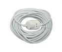 Picture of MAINS EXTENSION LEAD WHITE 16A 15M