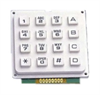 Picture of KEYPAD WHITE 4x4 0-9, A-D, *,#