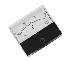 Picture of PANEL VOLTMETER 60x70x53 30VDC