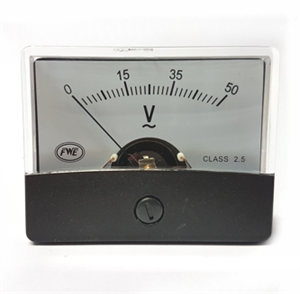 Picture of VOLTMETER 50VAC F=60x45 PH38