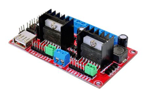 Picture of L298N V3, 4-DC STEPPER MOTOR DRIVER MODULE