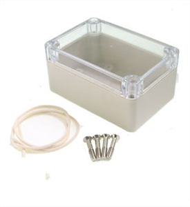 Picture of IP65 ABS ENCLOSURE CLEAR LID 100x68x50mm