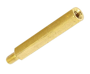 Picture of BRASS METAL SPACER MAL-FEM M3x25x8mm