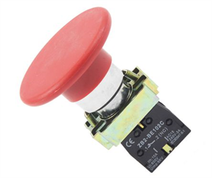 Picture of PUSH BUTTON MUSHROOM HEAD N/C RD 60 22MM