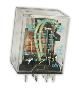 Picture of RELAY TPDT 5A 110VAC RECT 11PL