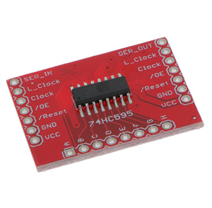 Picture of SHIFT REGISTER 74HC595 BREAKOUT BOARD