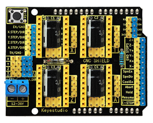 Picture of STEPPER MOTOR SHIELD FOR CNC, 3D PRINTER OR ENGRAV