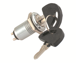 Picture of SWITCH KEY LOCK MINI FLT 2T/2P