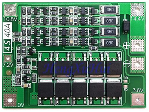 Picture of LI-ION BMS 4-SERIES W/BALANCING 16.8V 40A
