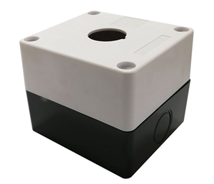 Picture of PUSH BUTTON ENCLOSURE 1HOLE IP65 PLASTIC GREY