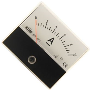 Picture of PANEL AMMETER 60x70x53 10ADC