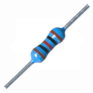 Picture of RESISTOR 1/2W RND M/F 1% 1/4W 12K7