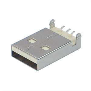 Picture of USB PLUG R/A SMD TYPE-A W=12.45