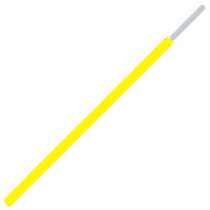 Picture of WIRE M/S CU 0.5 O=2.5 YELLOW - 100m/ROLL