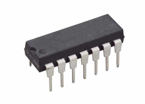 Picture of NAND GATE IC 4-CH 2-IN 14-DIP