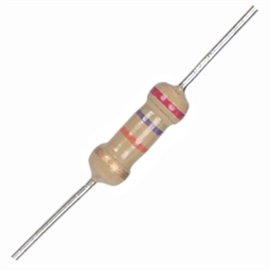 Picture of RESISTOR 1/2W RND C/F 5% 3K9