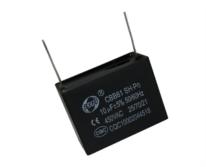 Picture of CAP C/FAN 10uF 450VAC RADIAL LEADS