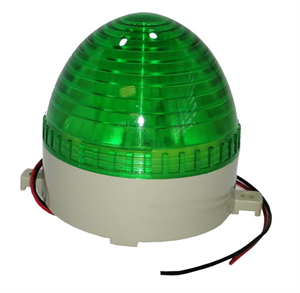 Picture of STROBE / BEACON LED LIGHT 24VDC 2W D=70mm GREEN S