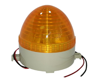 Picture of STROBE / BEACON LED LIGHT 220VAC 2W D=70mm YELLOW