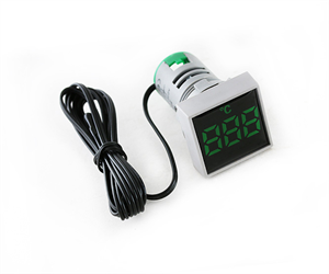 Picture of INDICATOR THERMOMETER 22MM SQUARE GREEN