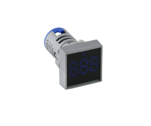 Picture of VOLTMETER INDICATOR SQU 500VAC 22mm BLUE