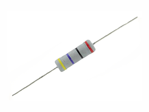 Picture of RESISTOR 5W 10K0 RND M/O 5% 17x5mm