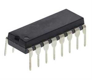 Picture of IC DIP16 8-CH ANALOG MULTIPLEXER CMOS