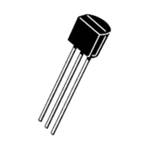 Picture of NPN TRANSISTOR TO92 400V 0.3A