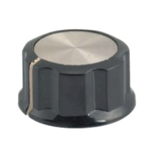 Picture of KNOB PLA SIL SCR LIN 33x17x6.4