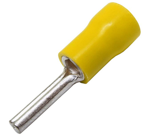 Picture of PIN TERMINAL PRE-INS P=2.8mm YELLOW