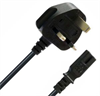 Picture of LEAD FIG8 TO UK 13A PLUG 1.3m