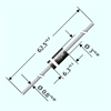 Picture of SCHOTTKY BARRIER DIODE AXIAL 200V 2A DO15